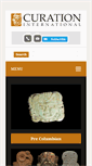 Mobile Screenshot of curationinternational.com